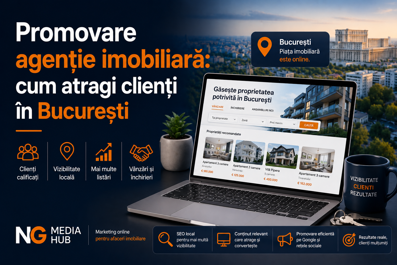 Promovare agenție imobiliară: cum atragi clienți în București