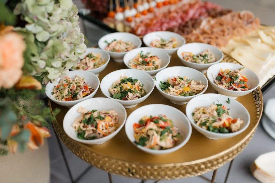 Piața de catering din București: tendințe și cele mai căutate servicii